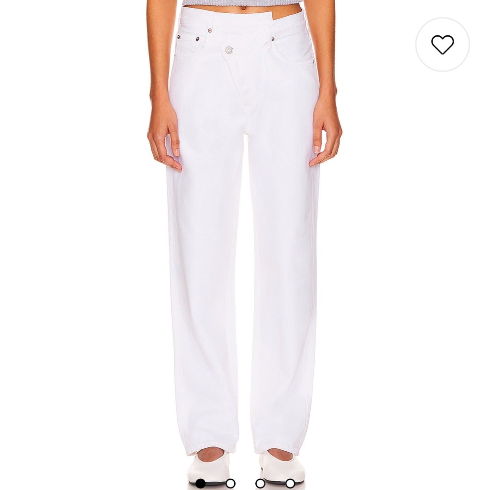 AGOLDE Cross Cross Straight Leg Jean